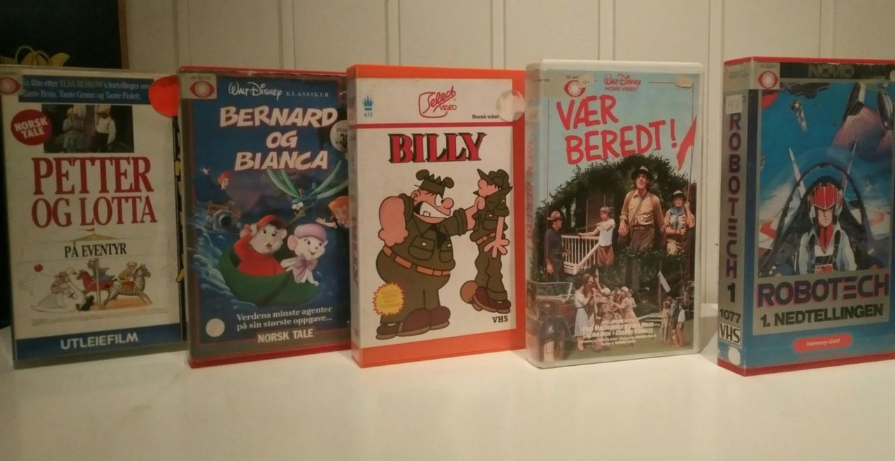 Har Du Noen Gamle Vhs Kassetter Liggende Finn Torget