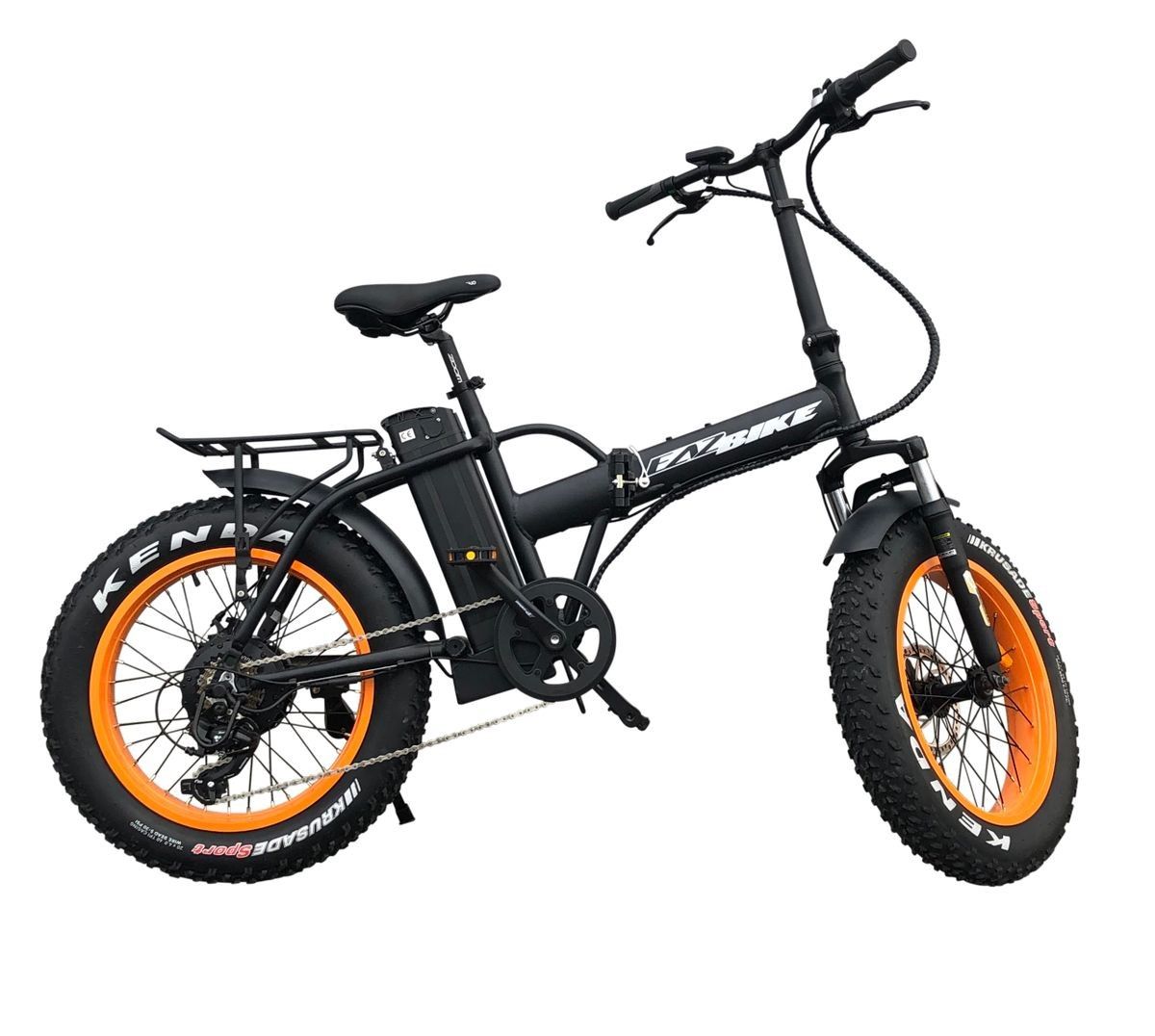 EAZbike TDM20 Elektrisk Sammenleggbar Fatbike Sykkel 500W