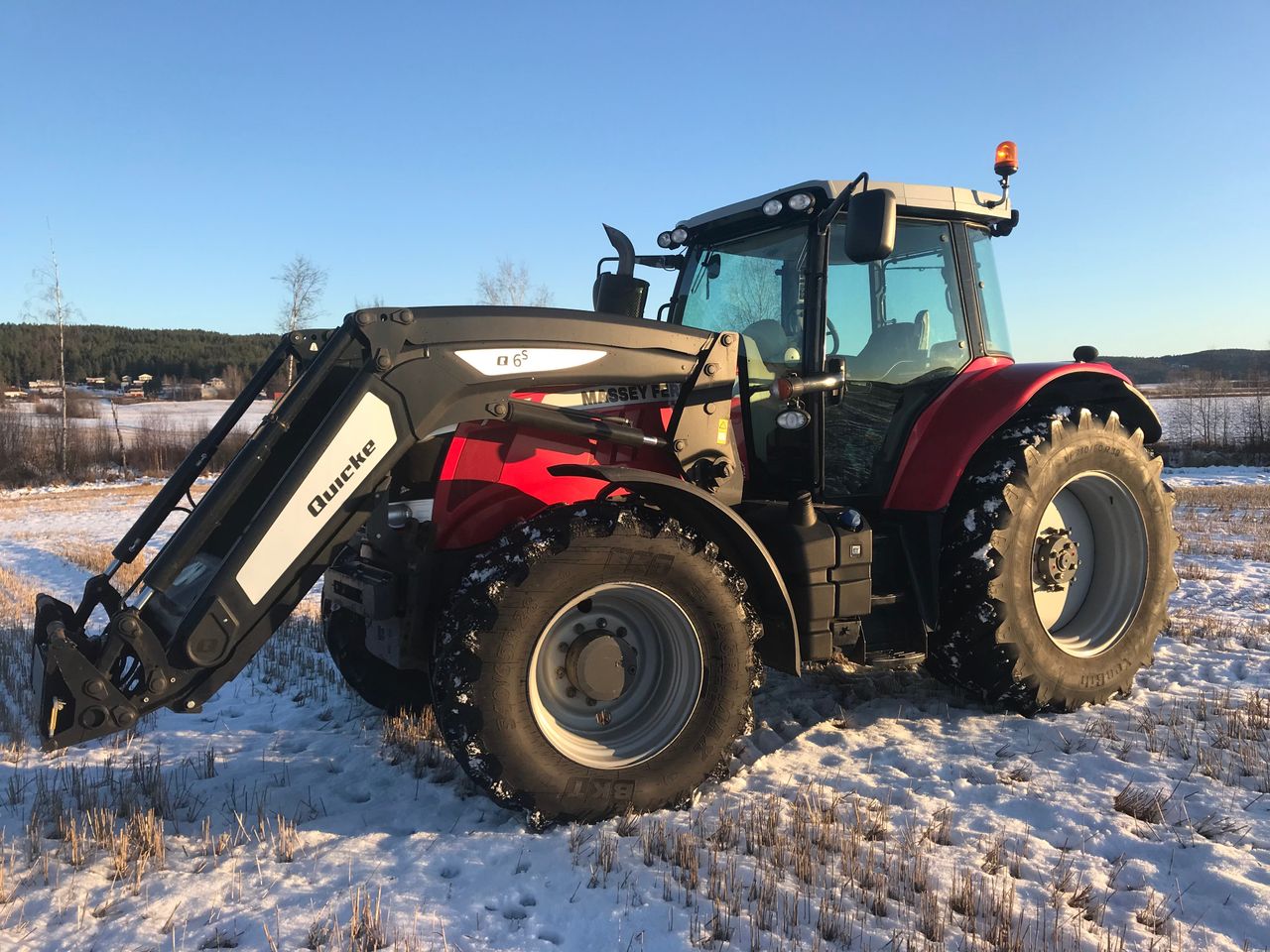 Massey Ferguson 7618 Dyna 6 Hasletraktor No