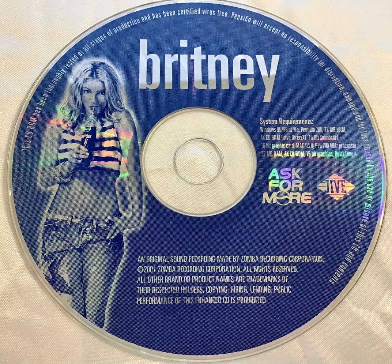 Britney Spears Pc Spill Samling Uten Cover Ny Priser Finn Torget