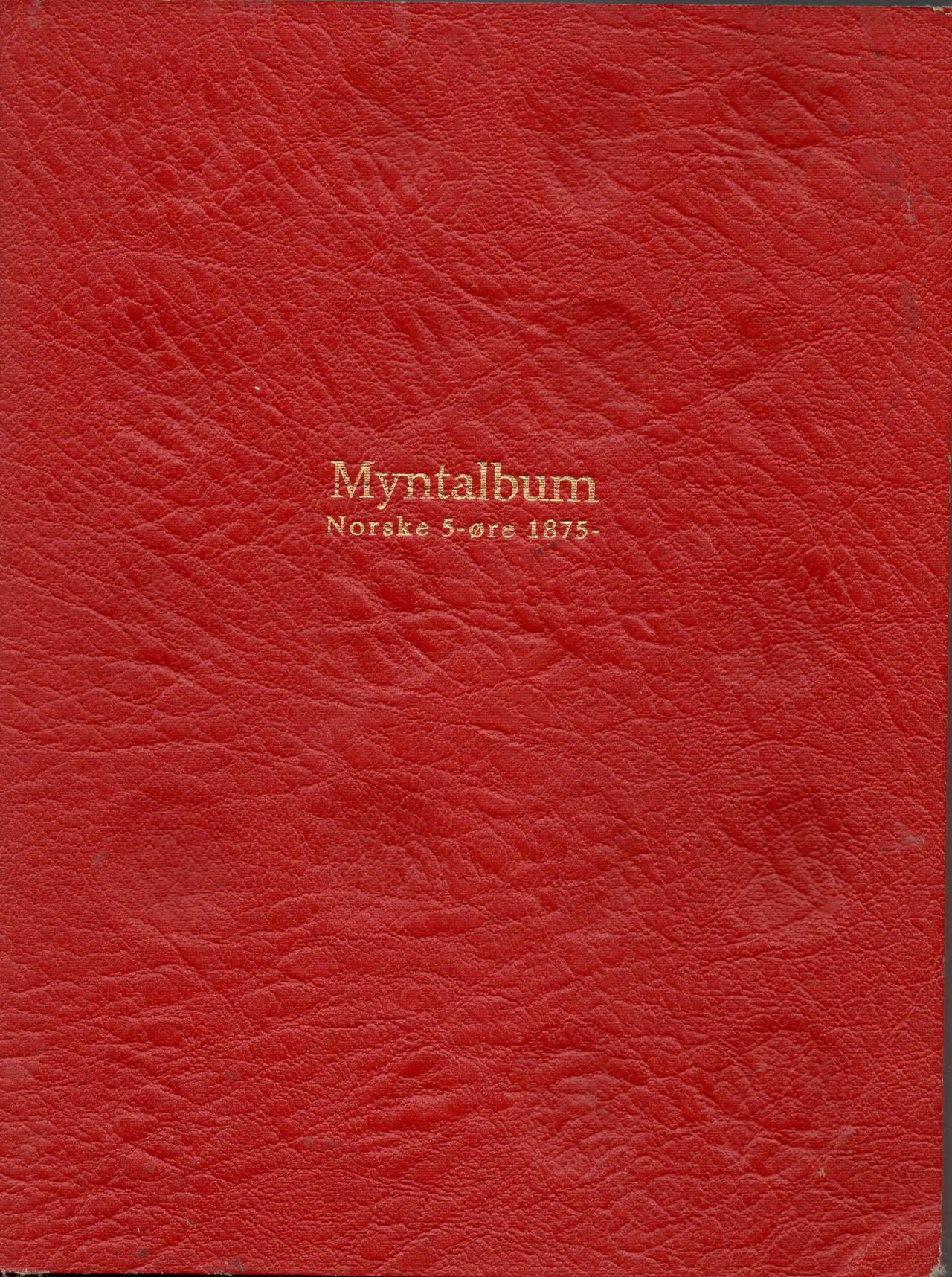 Myntalbum Norske 5 øre 1875 1970 FINN torget