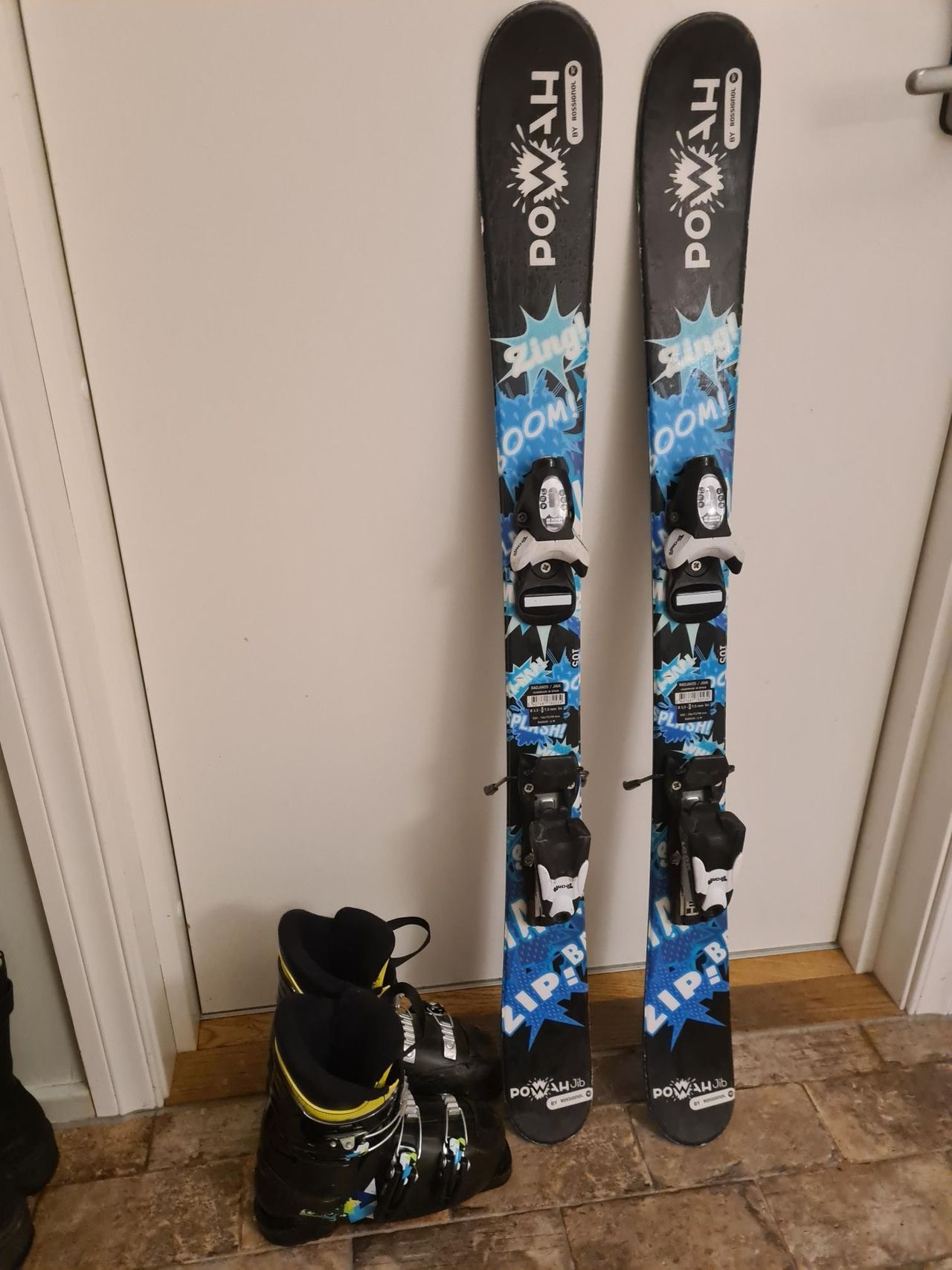 Rossignol slalomski 104 cm og støvler str 21 5 FINN no