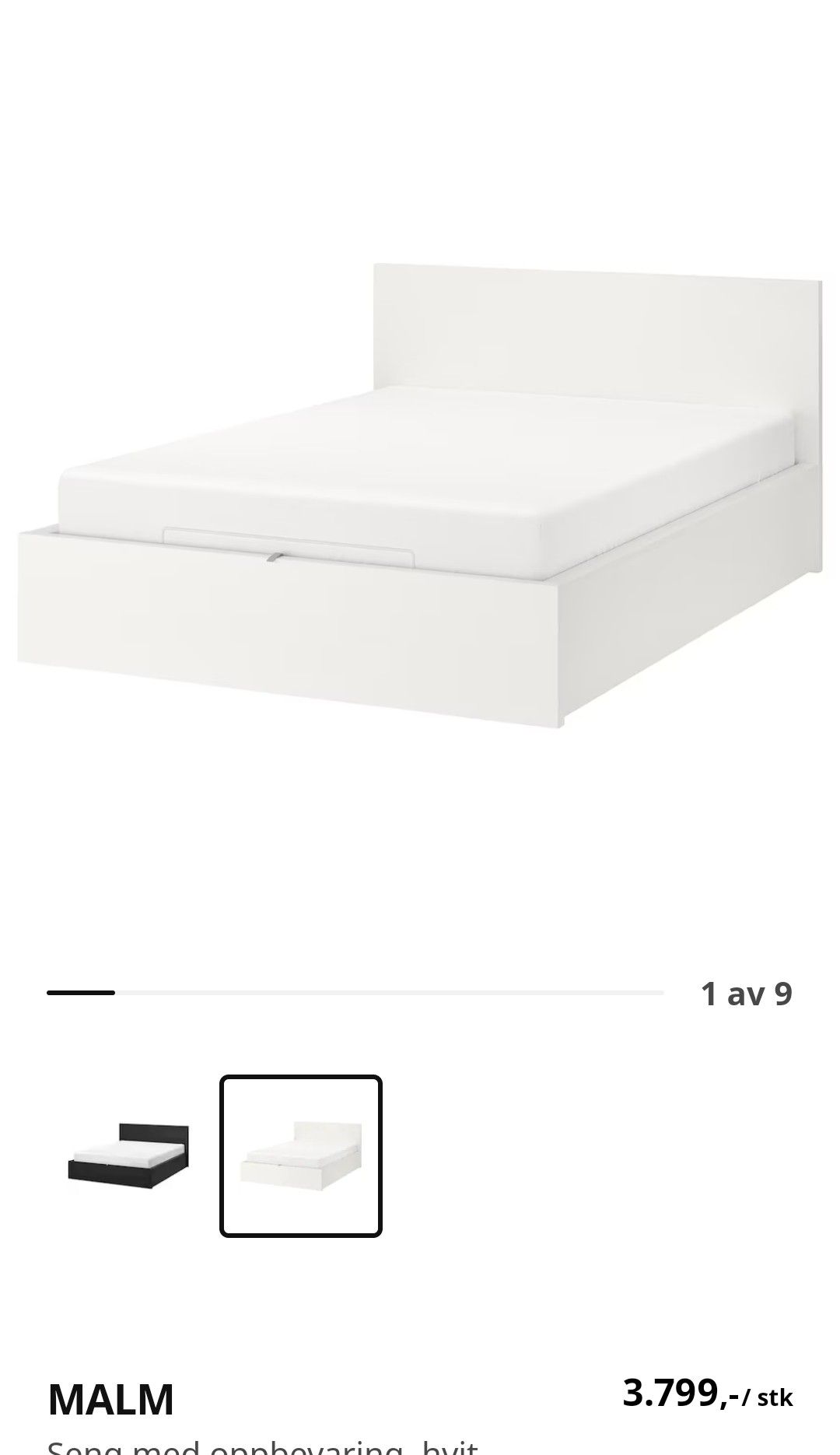 Malm Seng Fra Ikea FINN Torget