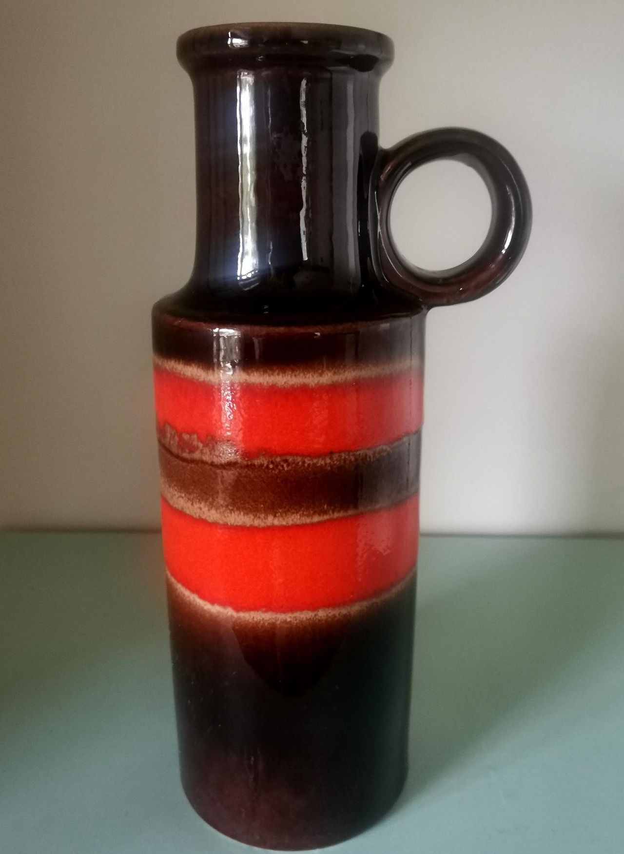 Vintage Retro Keramikk Vase Fra Scheurich Vest Tyskland FINN Torget