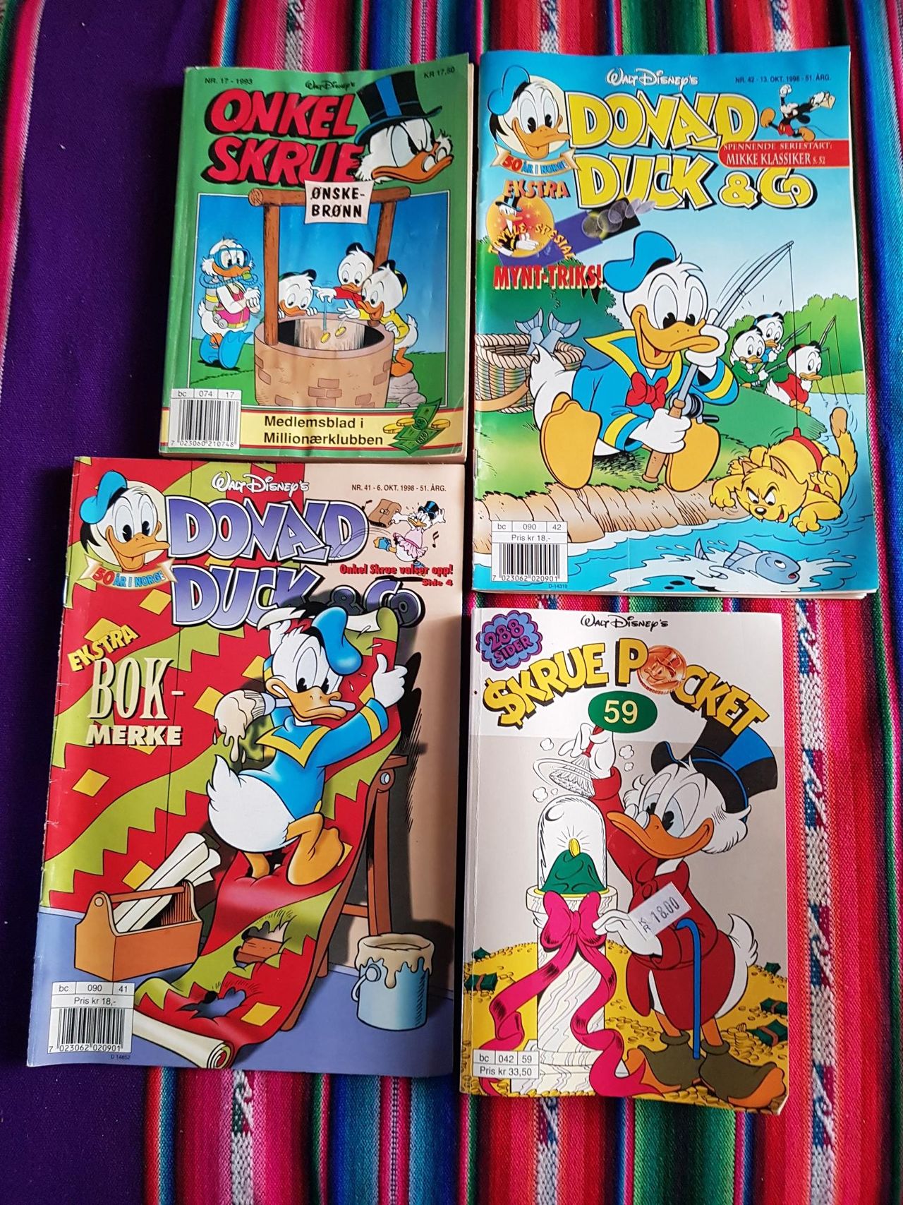 Donald Duck Og Skrue Blader Finn Torget