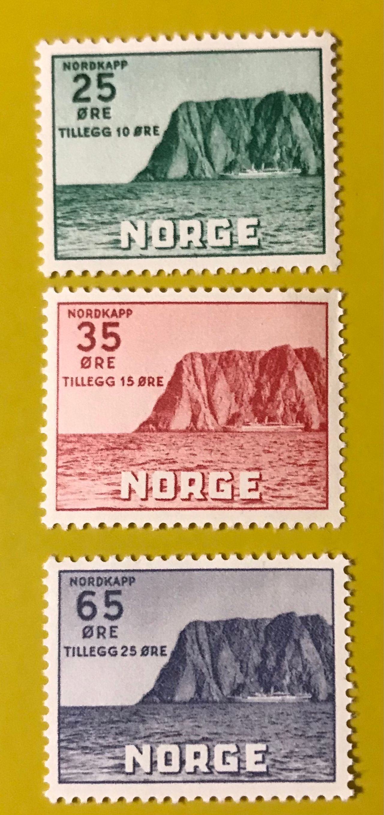 Frimerker Norge Postfrisk Nordkapp V Finn Torget