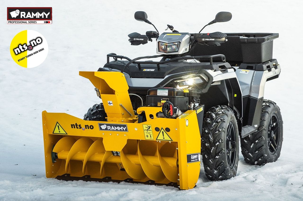 Rammy Snowblower Pro Cm Sn Freser Frontfreser Til Atv