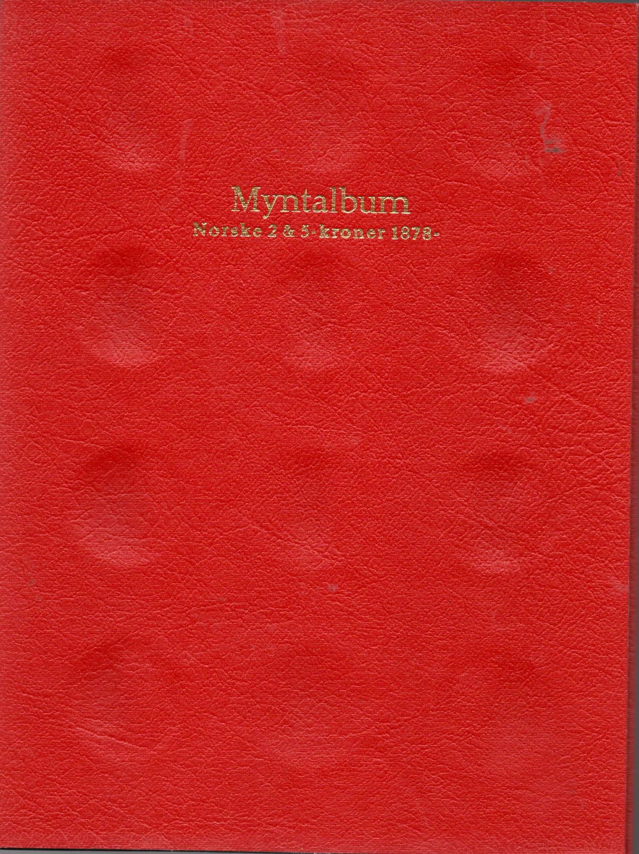 Myntalbum Norske 2 5 Kroner 1876 1995 FINN Torget