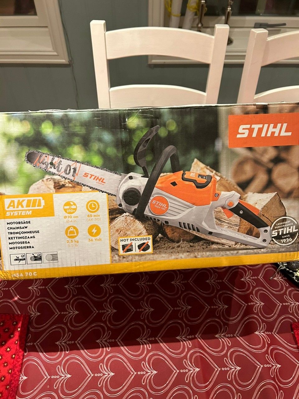 Elektrisk Motorsag Stihl MSA 70C FINN Torget