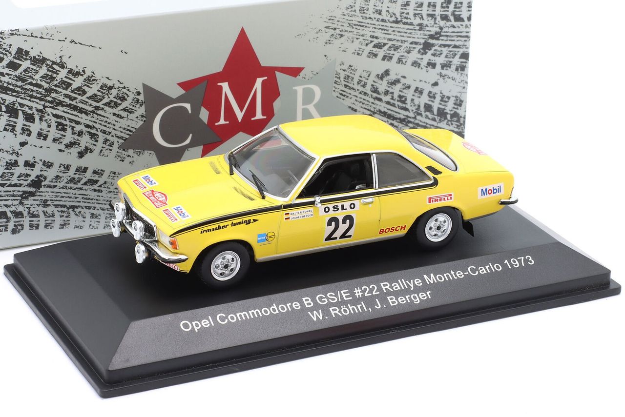 Opel Commodore GSE B Coupe Rallye Monte Carlo 1973 CMR Models Skala 1