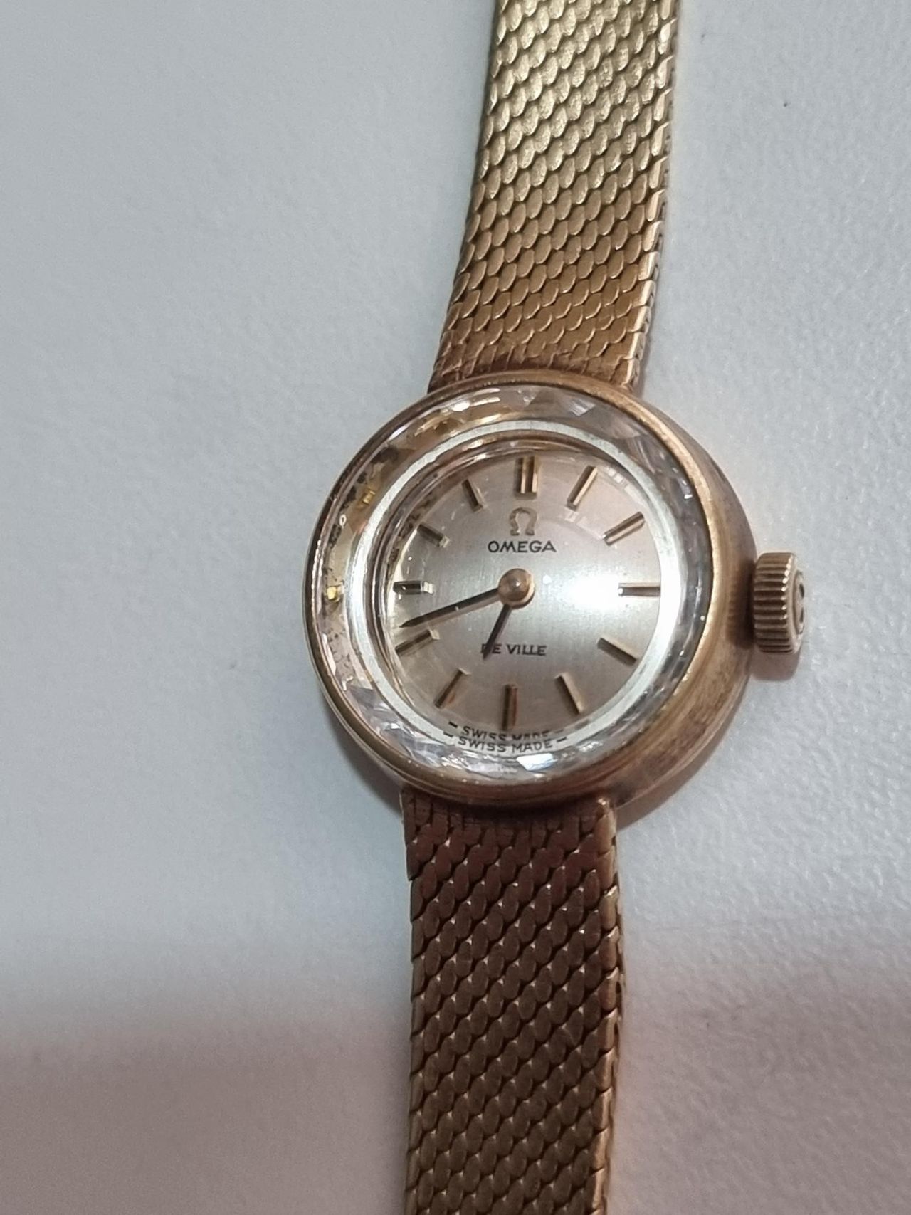 Sjelden Vintage Omega De Ville Dameur Karat Gull Finn Torget