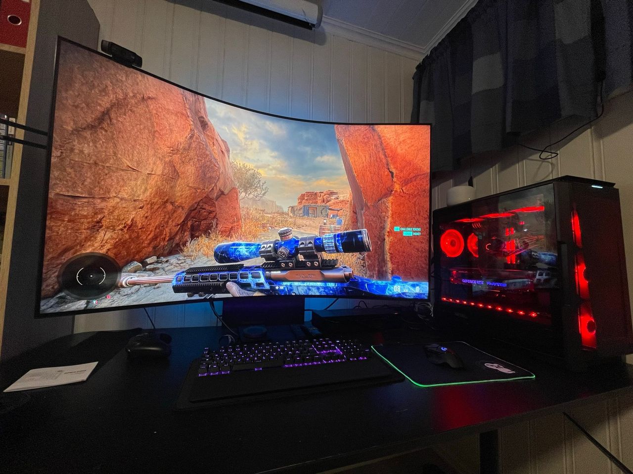 Norges råeste gaming oppsett 4090 Ark55 ryzen9 FINN torget