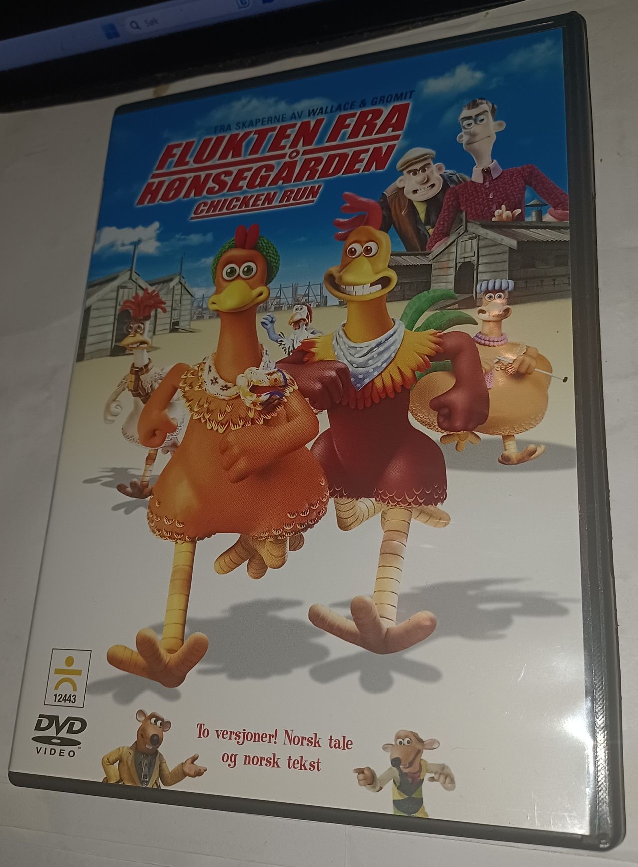 Flukten Fra H Nseg Rden Chicken Run P Dvd Finn Torget