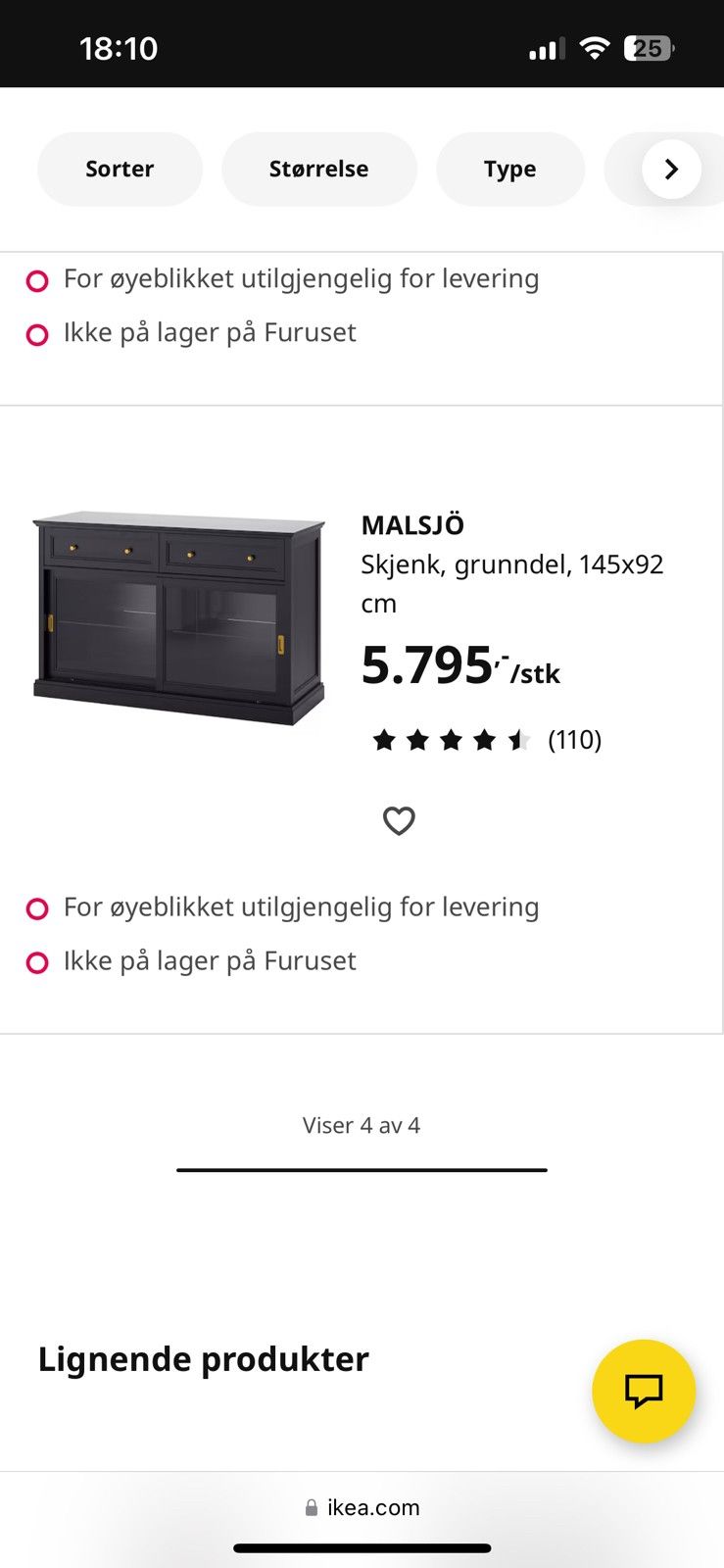 Malsj Ikea Skjenk Finn Torget