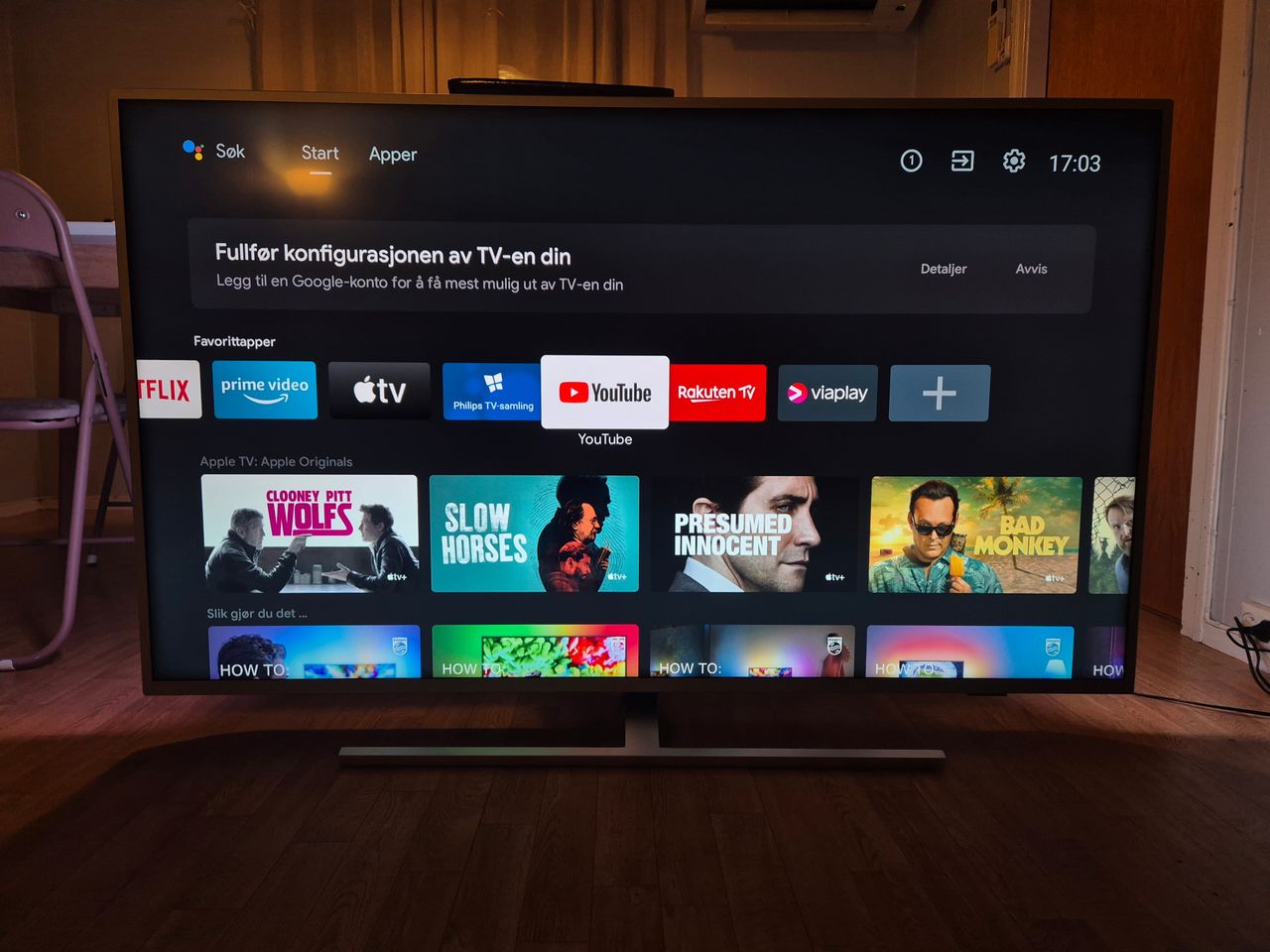 PHILIPS 58 UHD 4K AMBILIGHT SMART TV FINN Torget