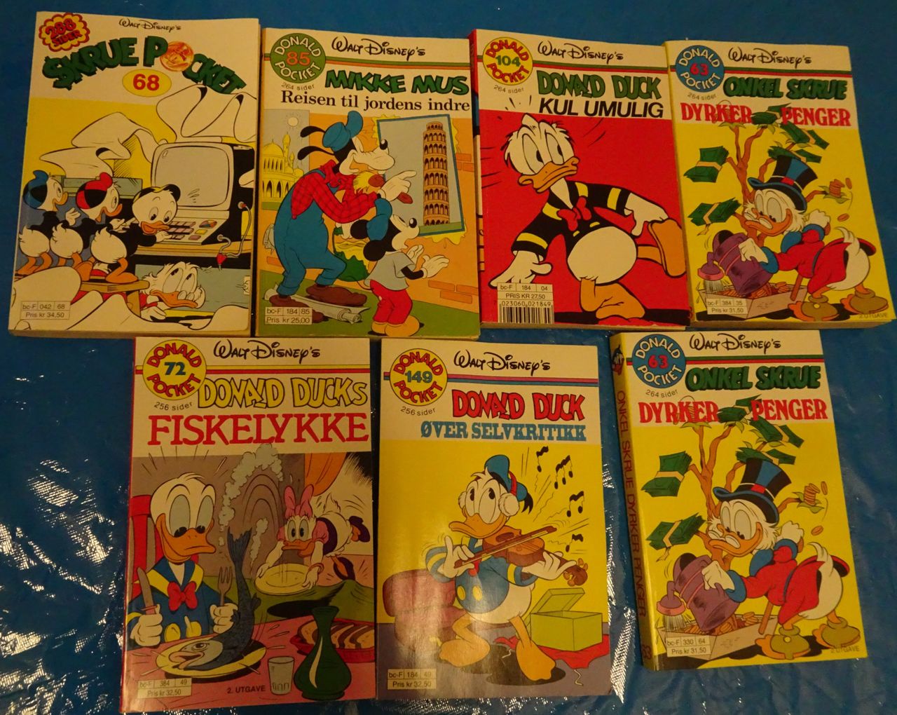 Donald Duck Co Tegneserier Til Ferieturen Donald Pocketb Ker Og