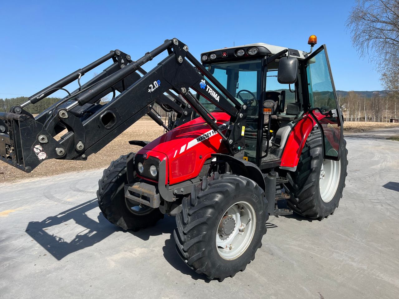 Massey Ferguson Dyna Hasletraktor No