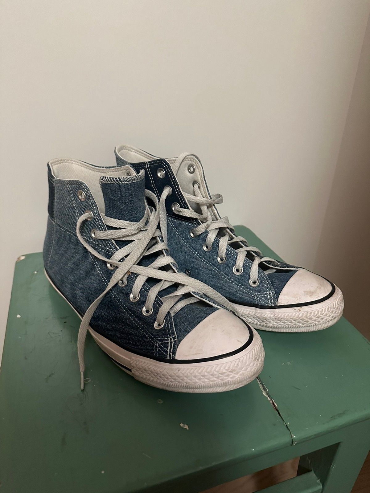 Converse All Star Herresko Bl Denim Finn Torget