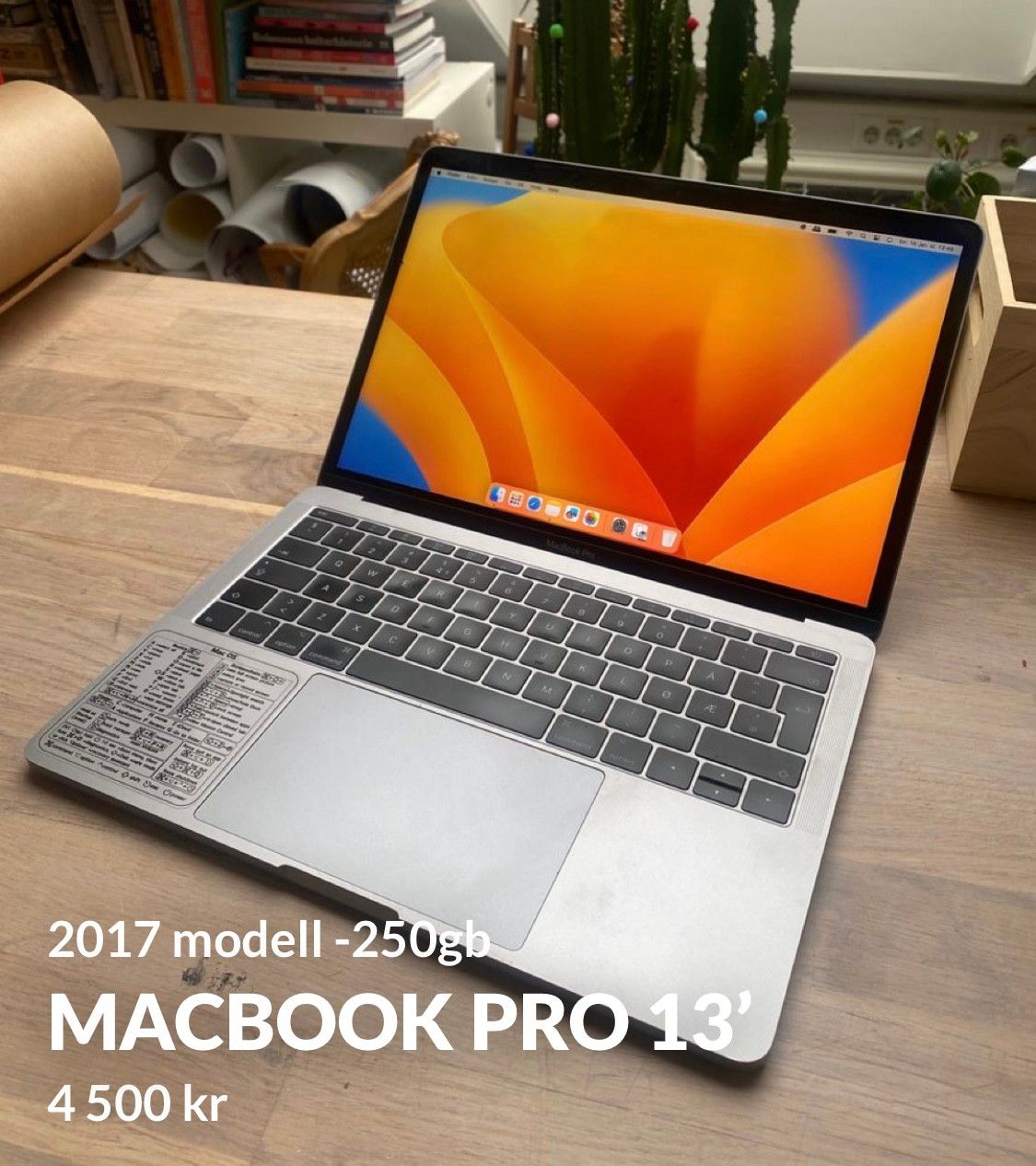 MacBook Pro 13 2017 250 Gb FINN Torget