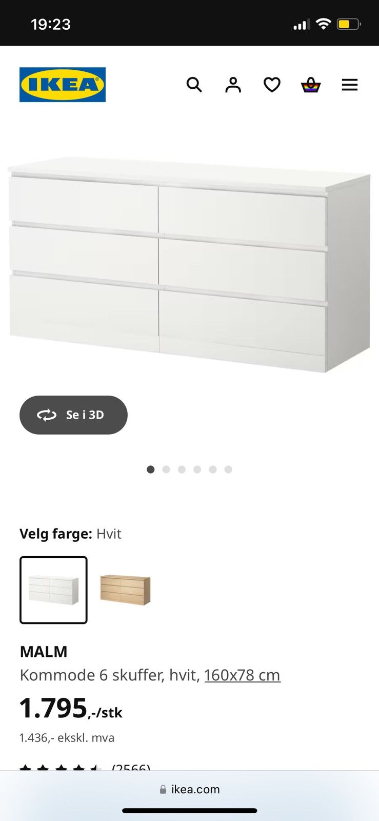 Malm Kommode Finn Torget