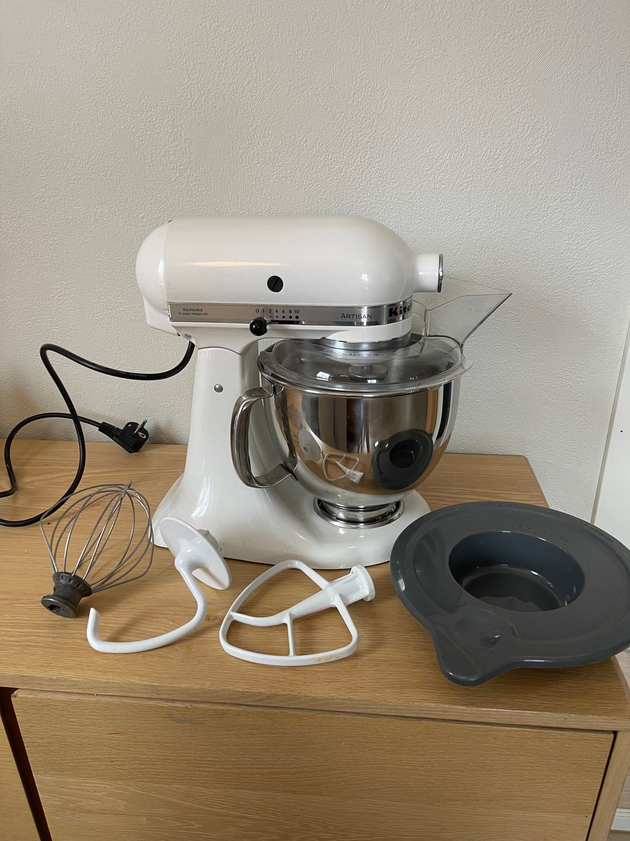 Kitchenaid Artisan Kj Kkenmaskin Perlemor Finn Torget