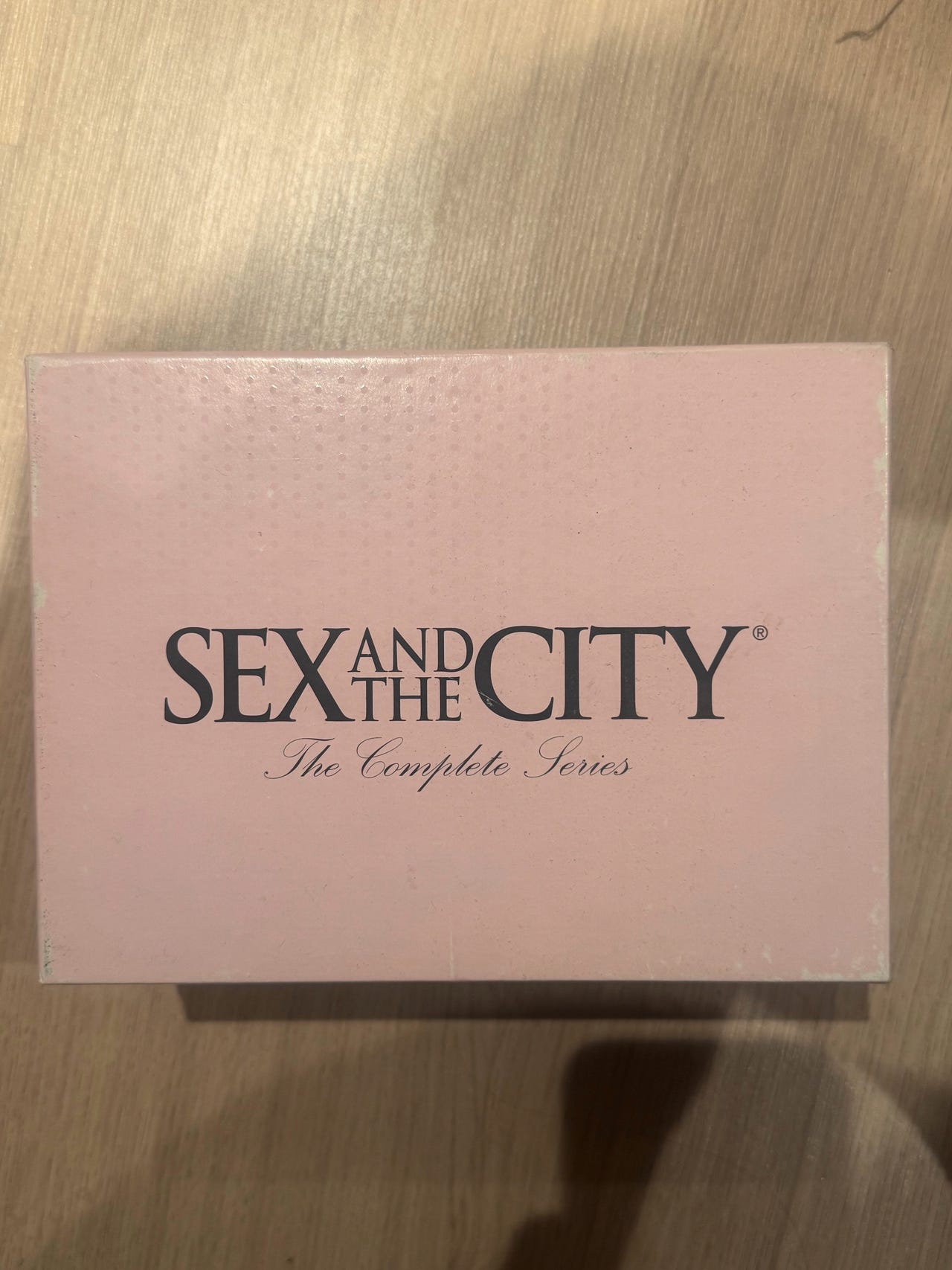Sex And The City Komplett Serie DVD Sett Rosa FINN Torget
