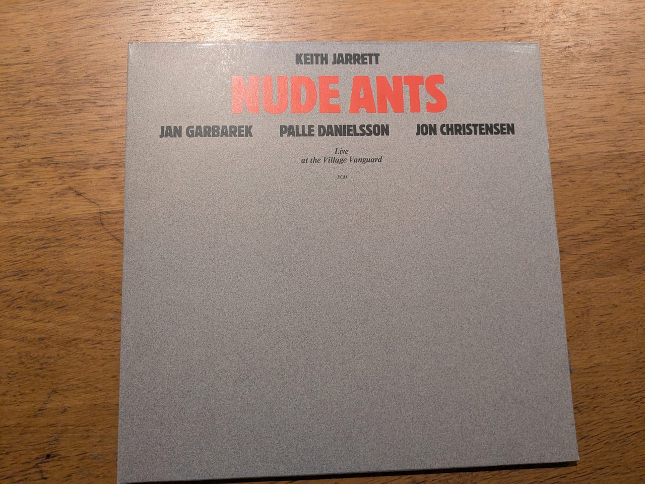 Keith Jarrett Nude Ants Live At The Village Vanguard FINN Torget