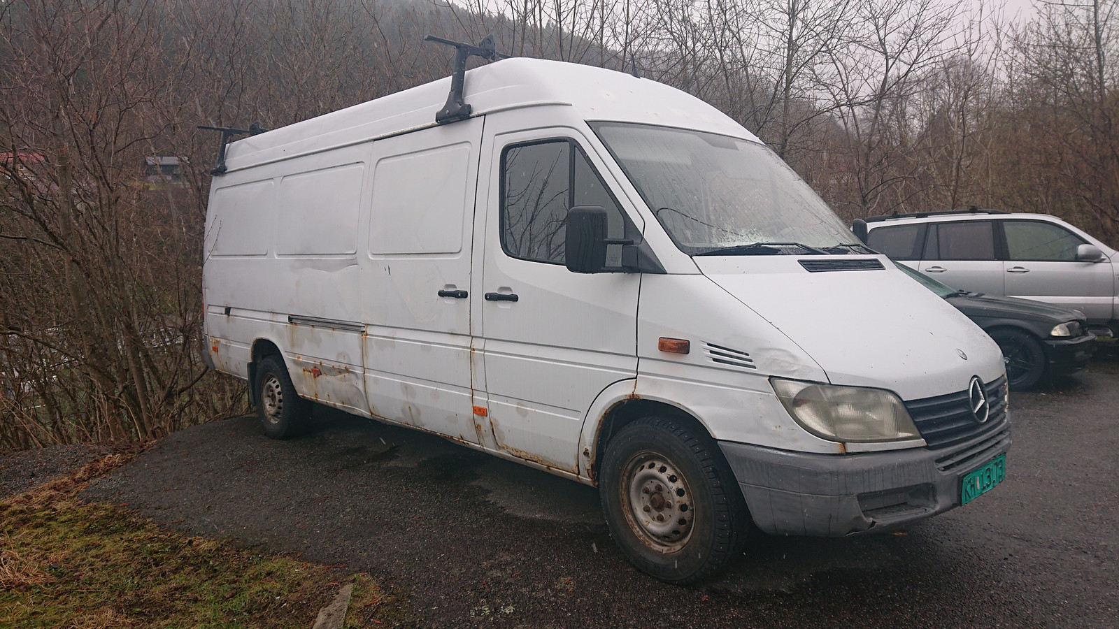 Bruktbil Til Salgs Mercedes Benz Sprinter 2002 Hvit 129 Hk