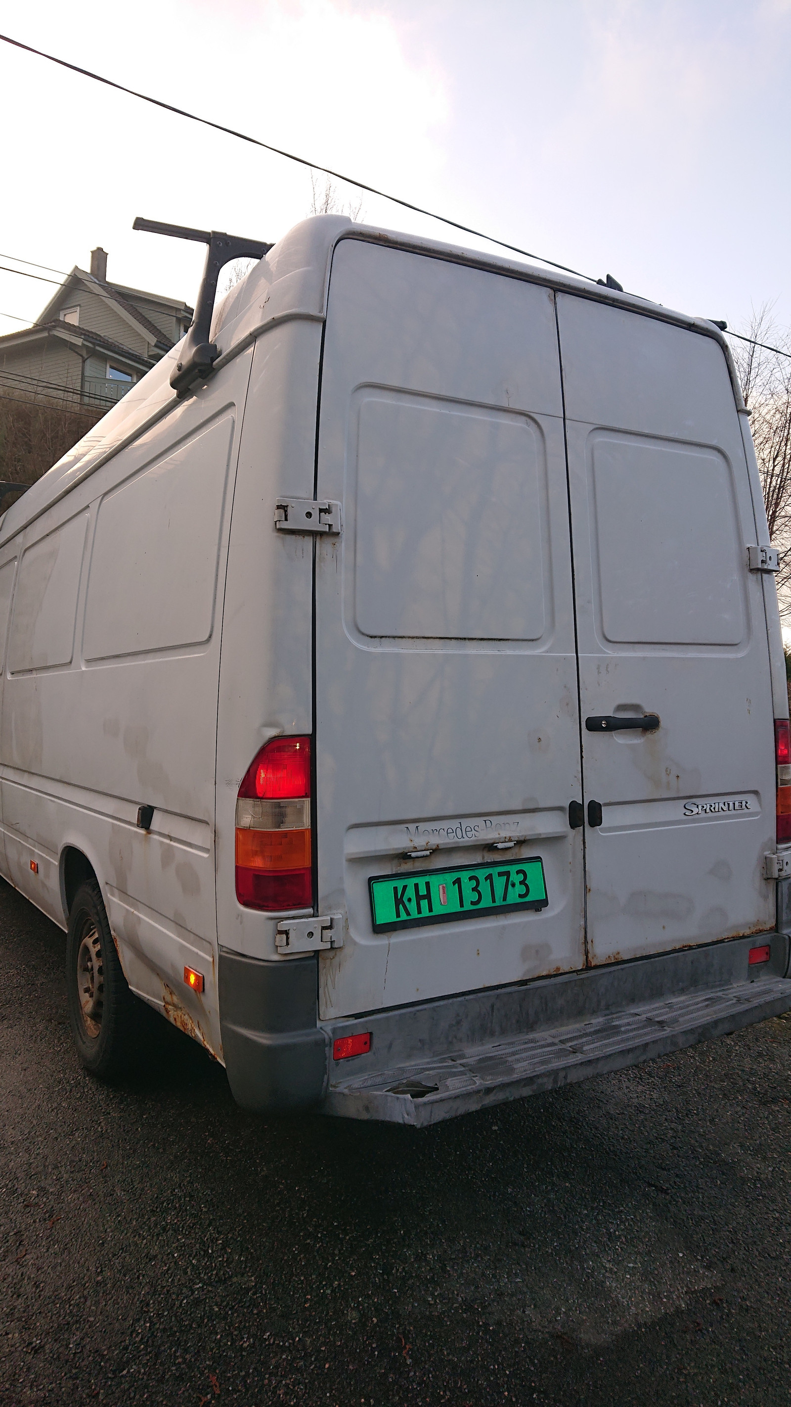 Bruktbil Til Salgs Mercedes Benz Sprinter Hvit Hk