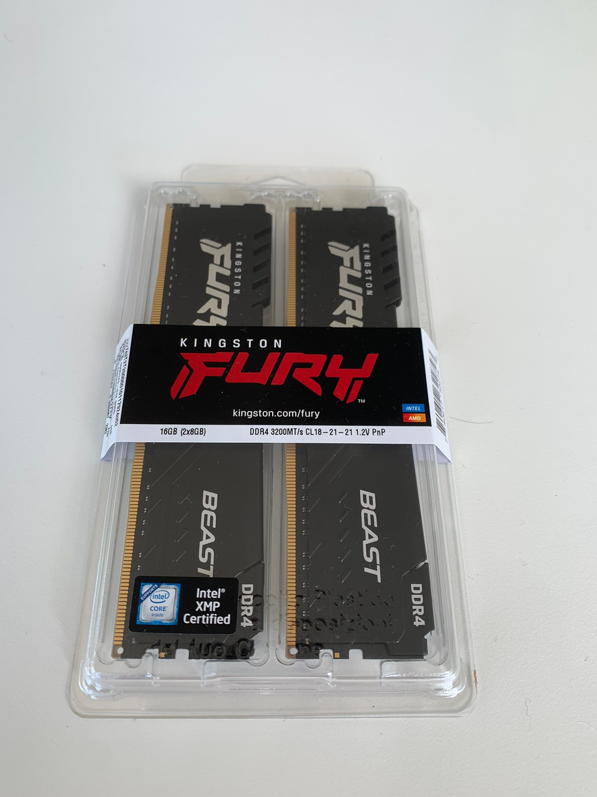 Splitter Ny RAM KINGSTON FURY BEAST FINN Torget