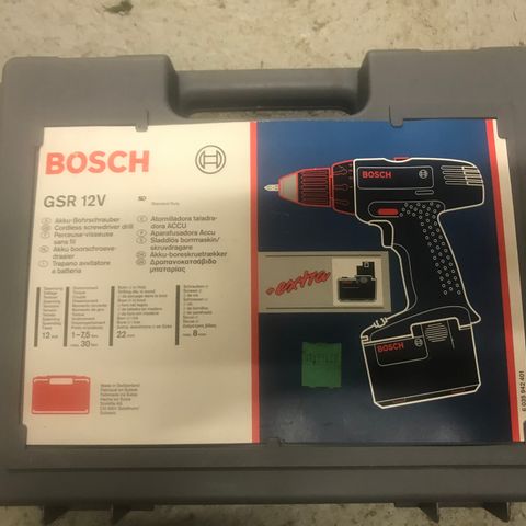 Bosch GSR Professional 12 V 15 FINN Torget