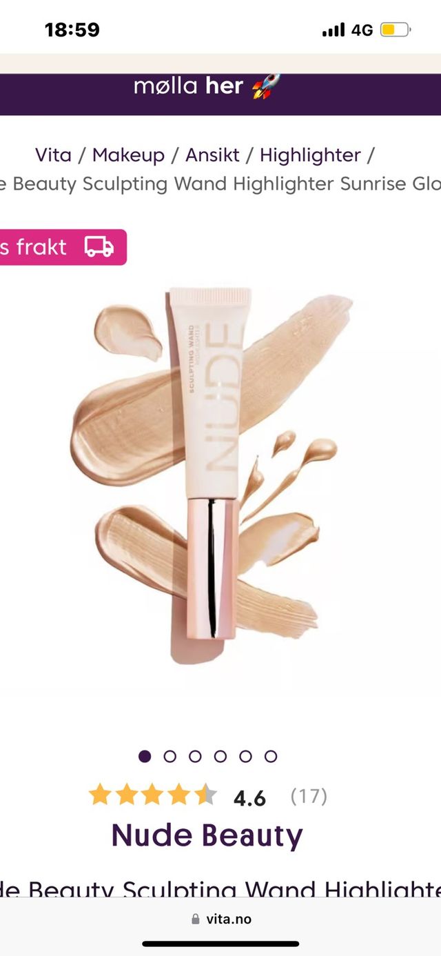 Nude Beauty Wand Highlighter Finn Torget