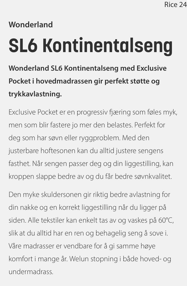 Wonderland Sl Kontinentalseng Med Gavl Finn Torget