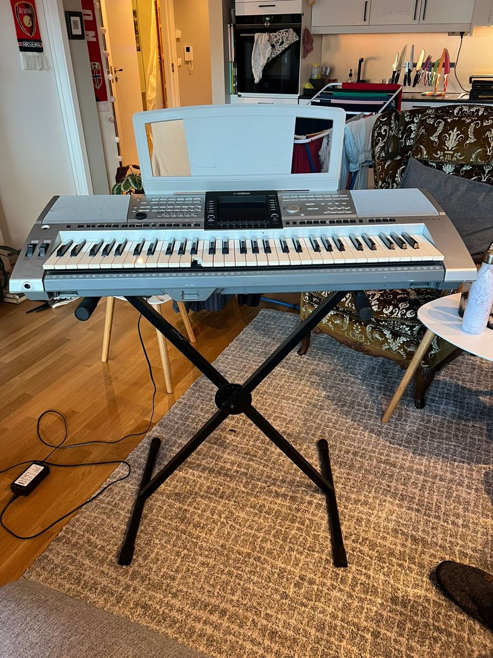 Yamaha Keyboard Med Stativ Finn Torget