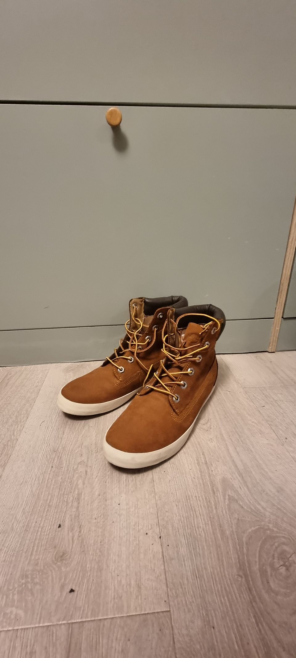 Pent Brukte Brune Timberland Sko Str 37 38 Selges FINN Torget