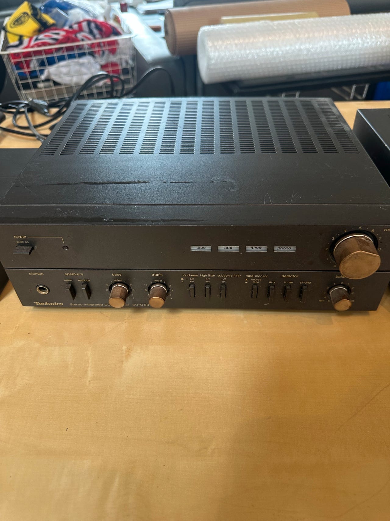 Technics SU-C03 stereo integrert DC-forsterker | FINN-torget