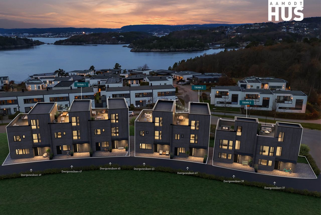 Image #0 Dvergsnes/Randesund - Innholdsrike rekkeboliger med sjøutsikt, masse sol og utleiemulighet.