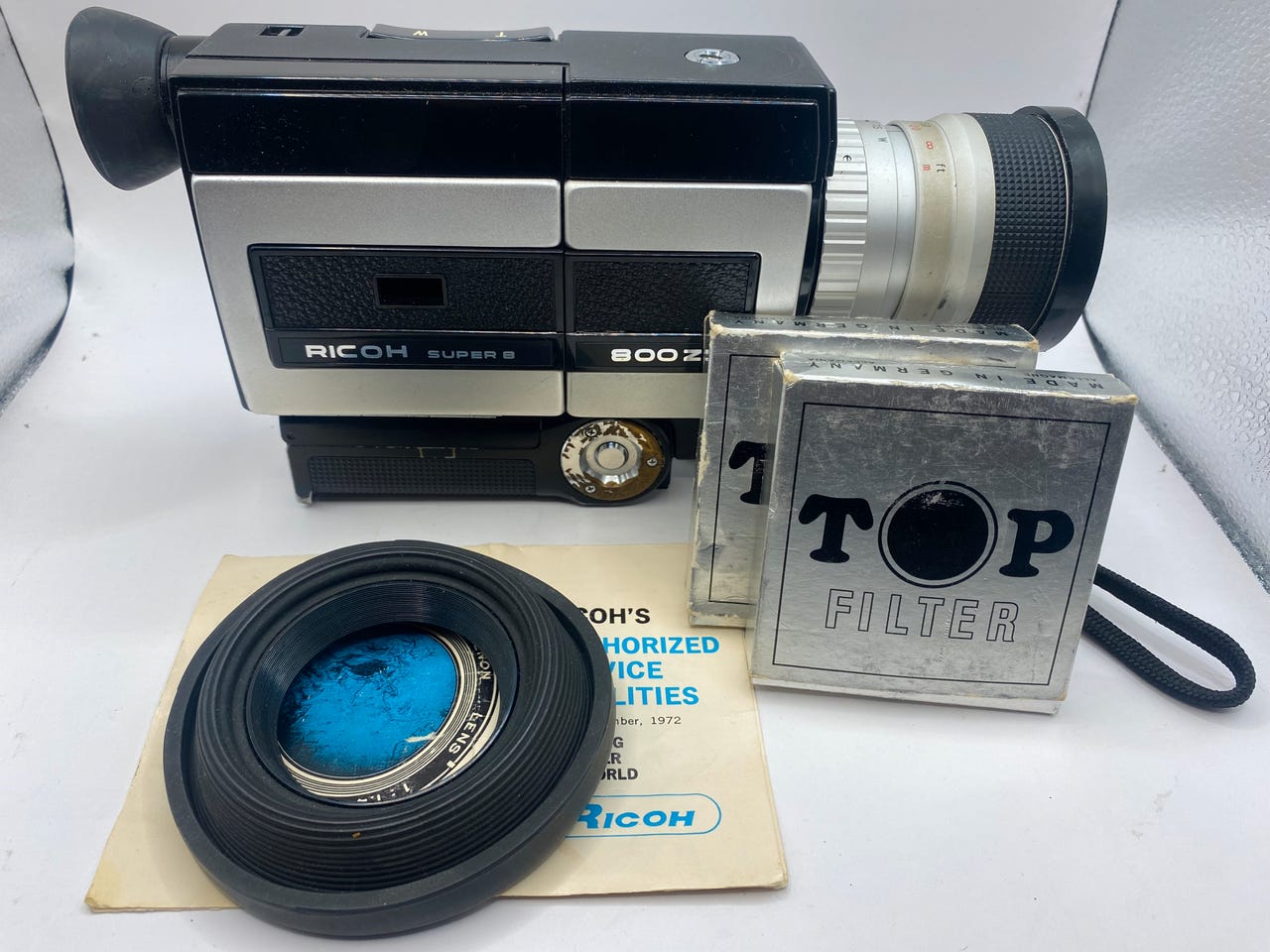 Vintage Ricoh 800Z Super Filmkamera FINN-torget