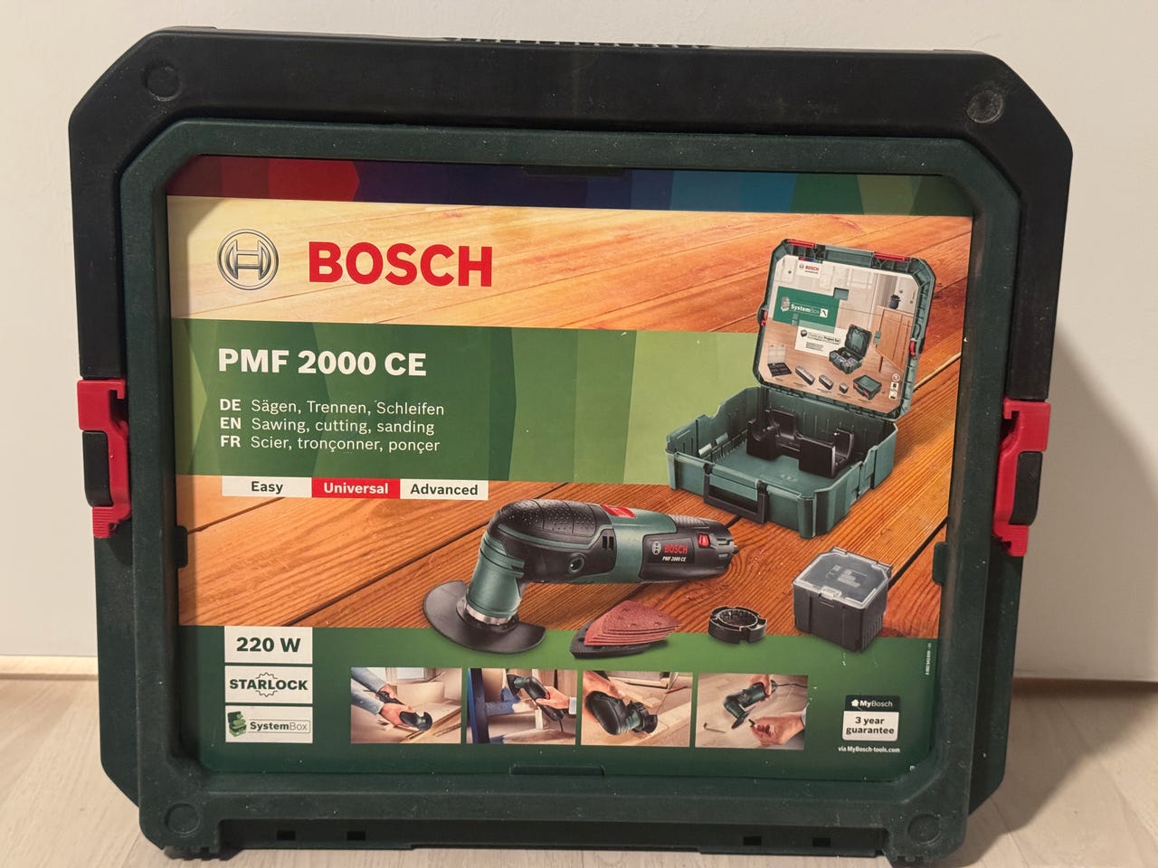 Bosch PMF 220 CE multikutter med tilbehør, 220 W | FINN-torget