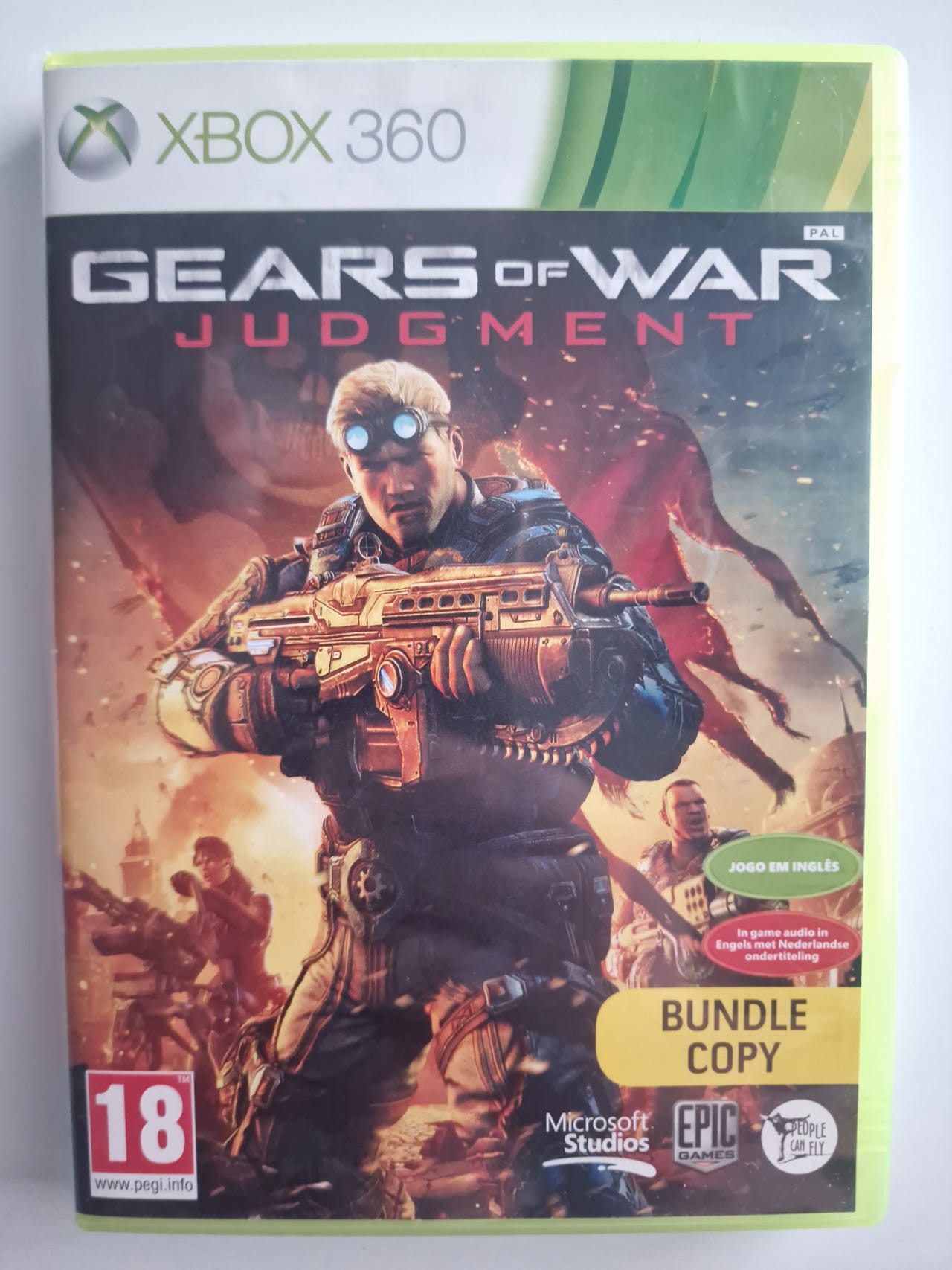 Jeu XBOX 360 Gears of War 3 complet en boîte version PAL (n°2320S