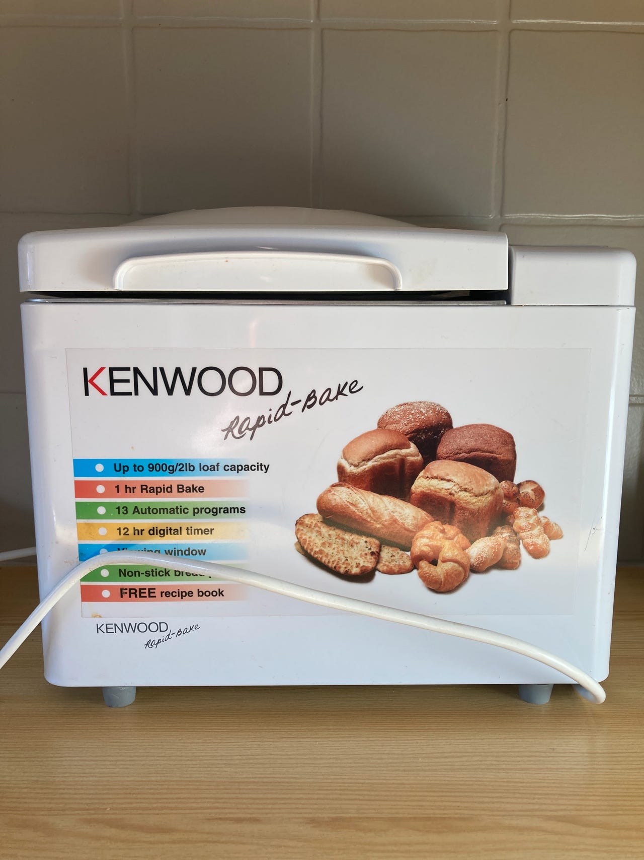 Kenwood Rapid-bake brødbakemaskin | FINN-torget