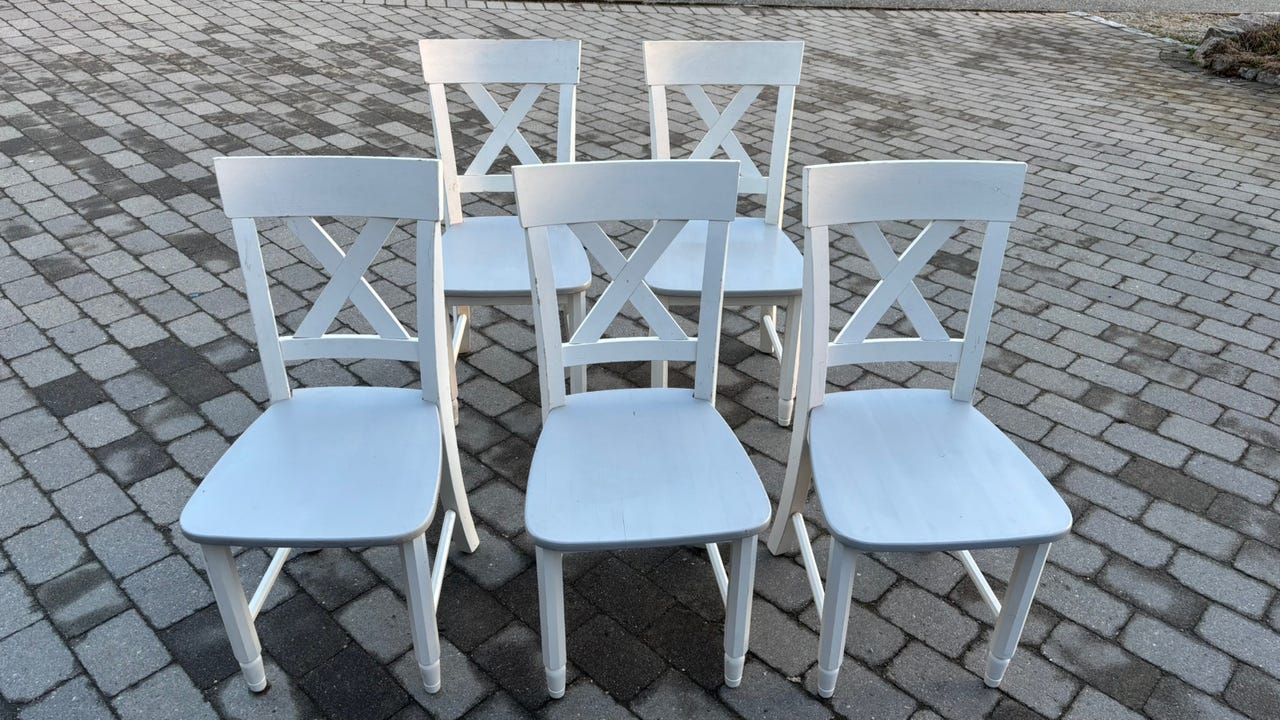 Heltre stoler til spisestue - 5stk samlet | FINN-torget
