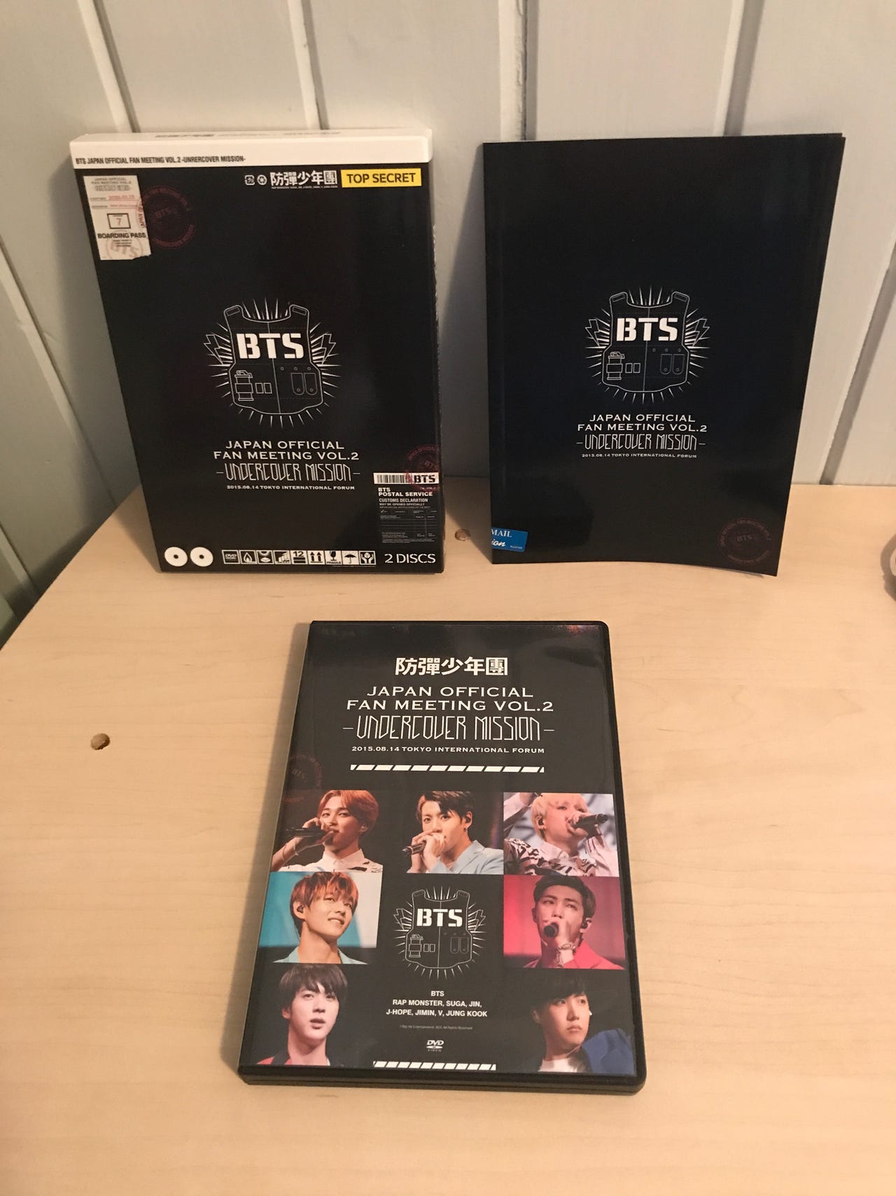 K-POP・アジア BTS UNDERCOVER MISSION DVD BTS Bangtan Boys Official Fan Meeting Undercover Mission