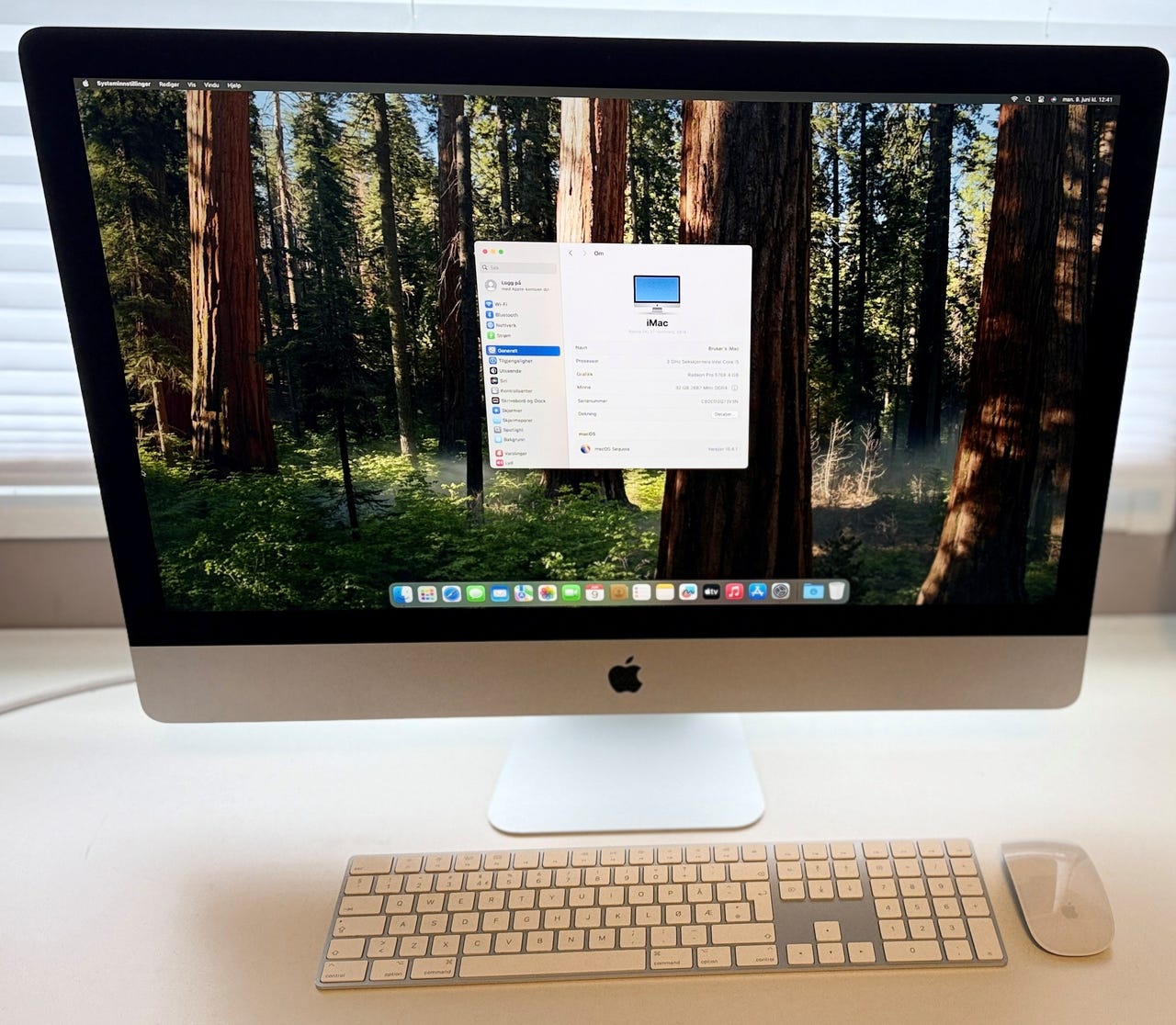 Apple iMac 27 retina 5k 2019 Pro 570x 4Gb hd1tb - Informatica In vendita a Salerno