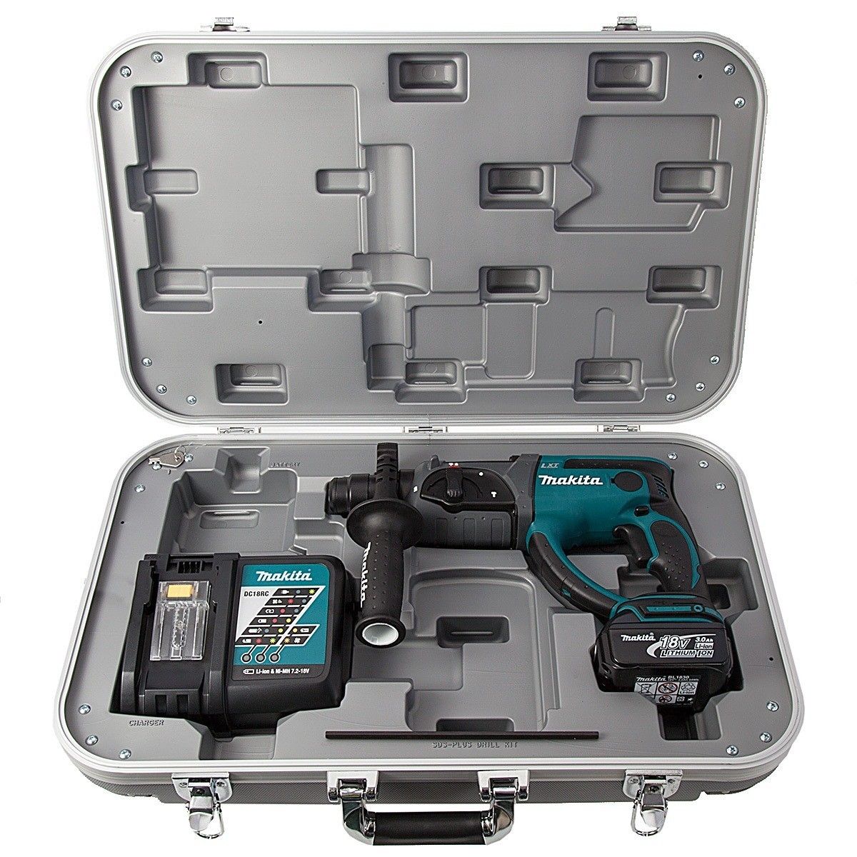 Makita DHR202RF 18V batteridrevet SDS+ borhammer (1 x 3Ah 18 Volt batteri, kasse og lader selges | FINN.no