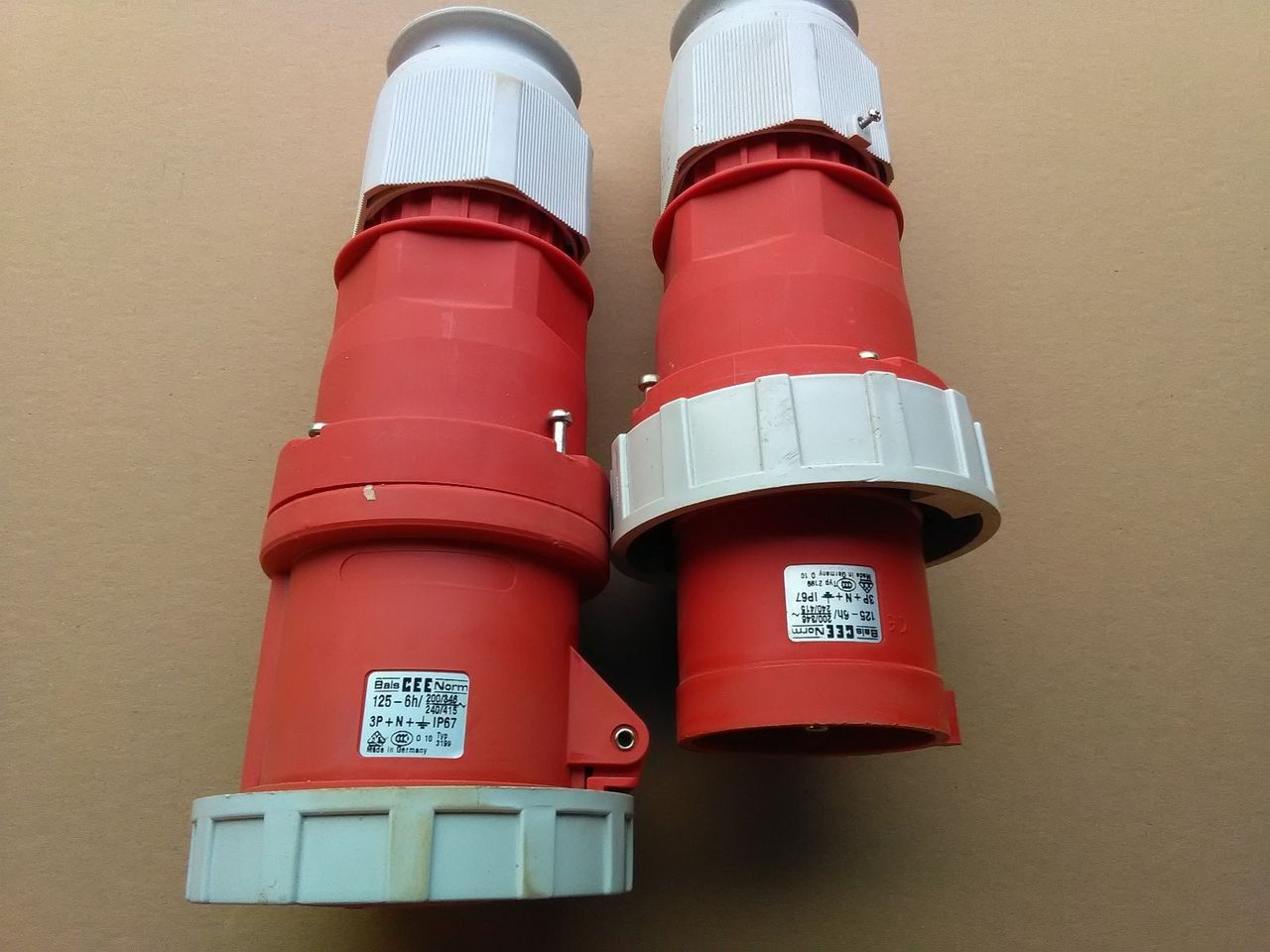 St psel og skj tekontakt 400v 125 amp 5 pins finn torget