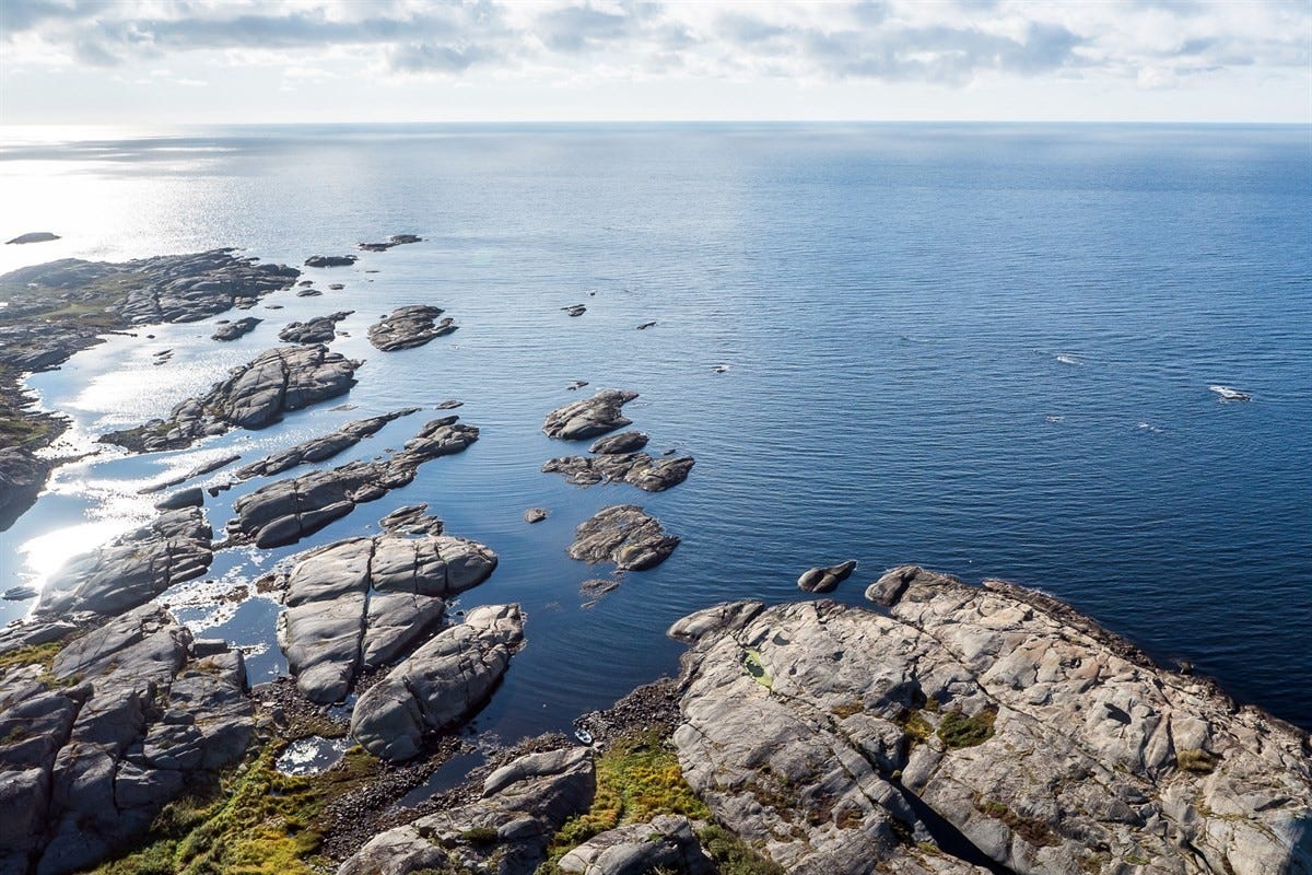 Flotte svaberg i umiddelbar nærhet. Galleribilde