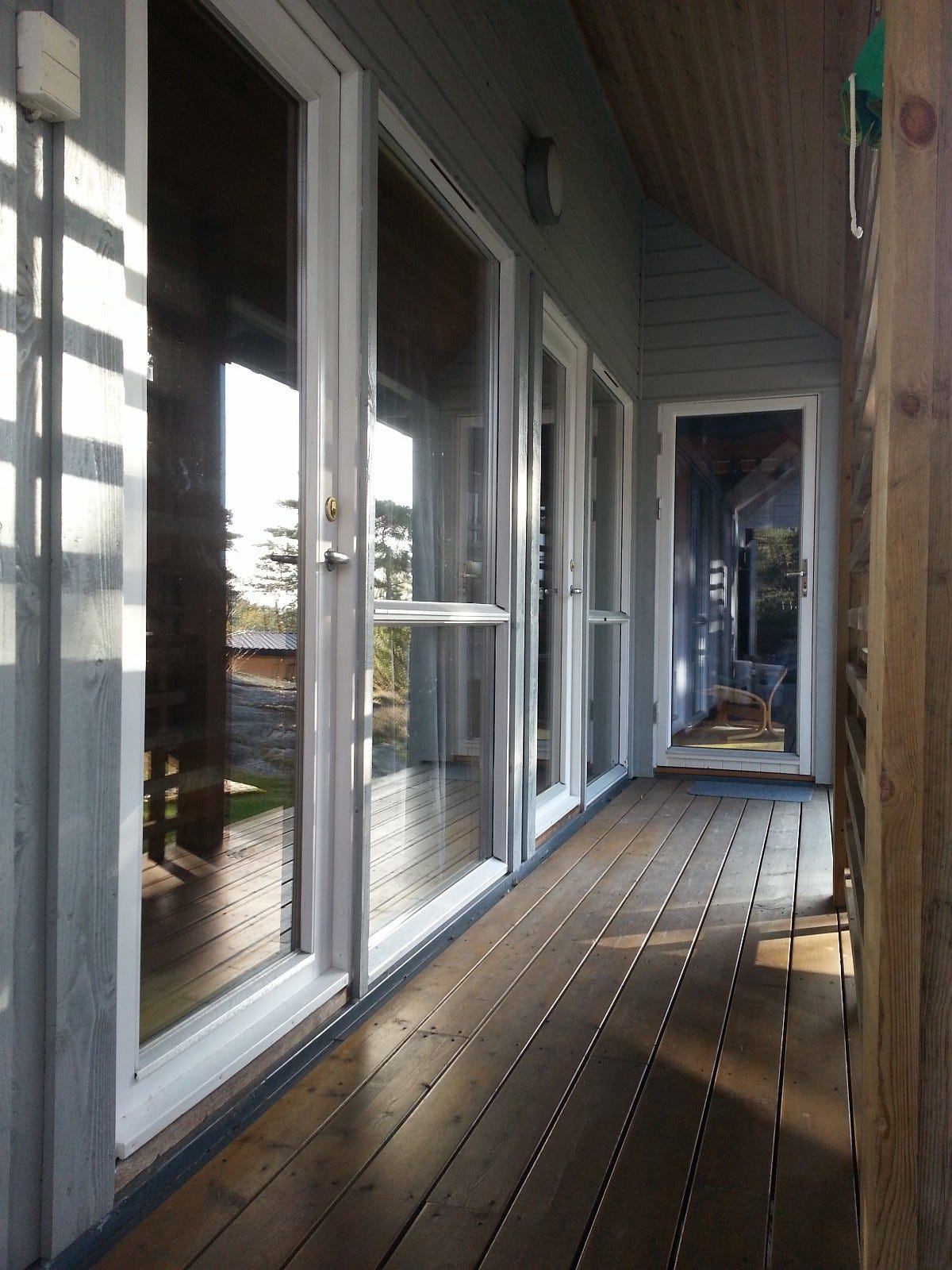 Gangen utenfor soverommene Galleribilde