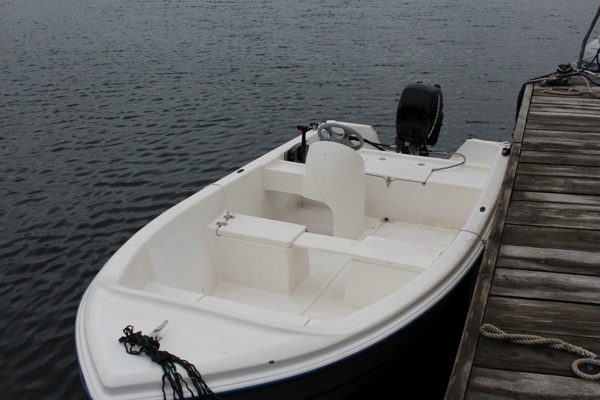 Mulig leie Båt 15 Fot - 30 hk. El heis inkludert i leien Galleribilde