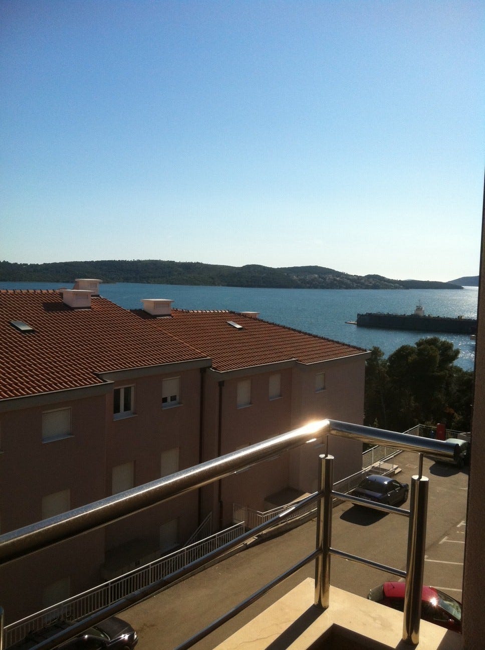 Utsikt balkong Galleribilde